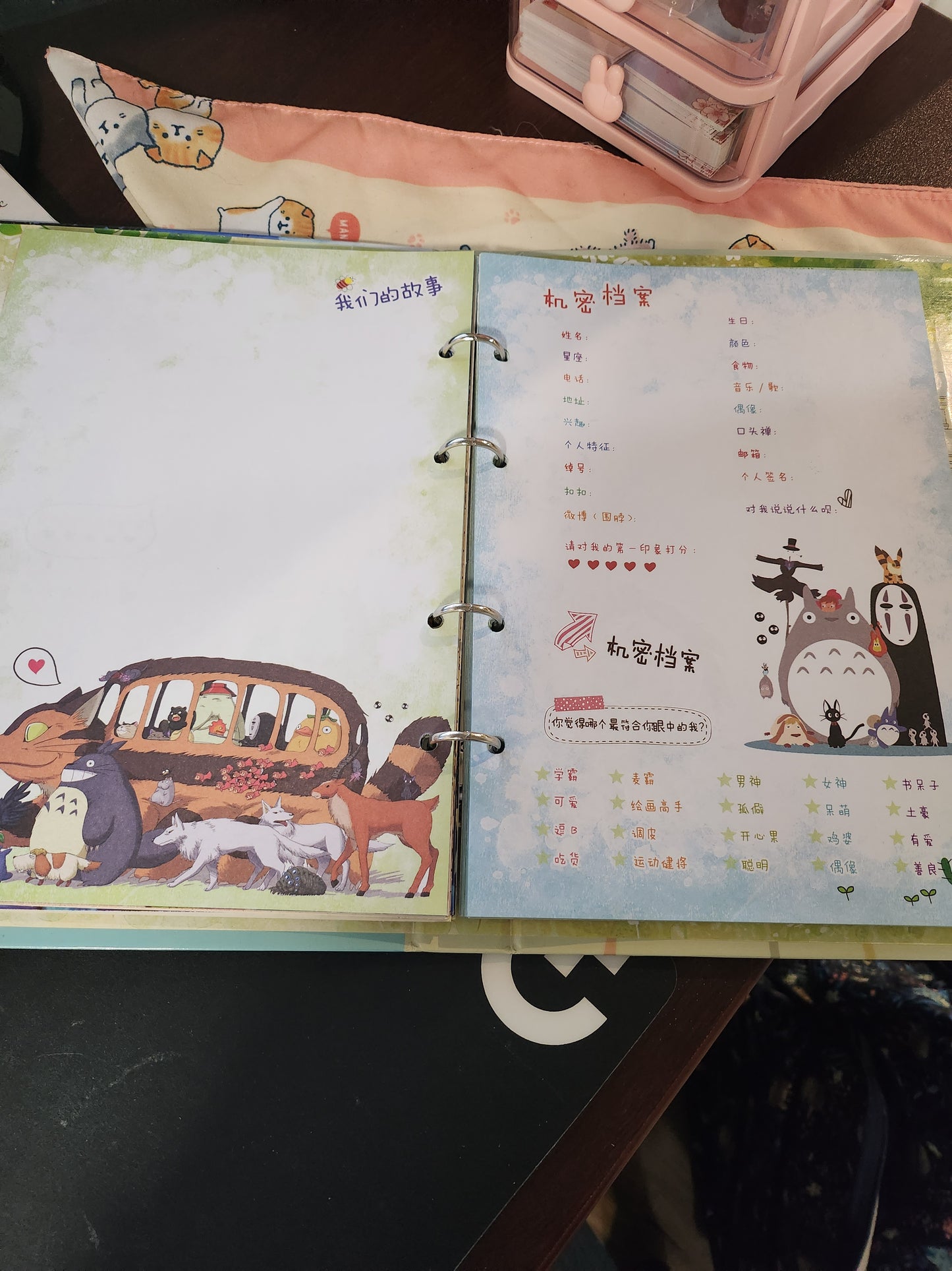 My Neighbor Totoro Binder