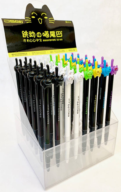 Cat Tail Retractable Gel Pen [NEW]