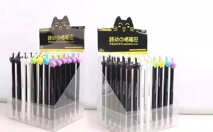 Cat Tail Retractable Gel Pen [NEW]