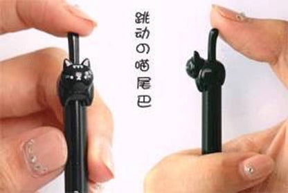 Cat Tail Retractable Gel Pen [NEW]