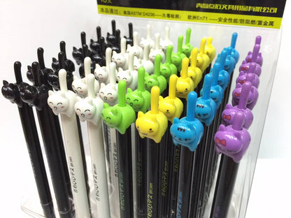 Cat Tail Retractable Gel Pen [NEW]