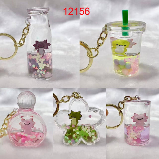 Axolotl Floaty Figurine Key Charm [NEW]
