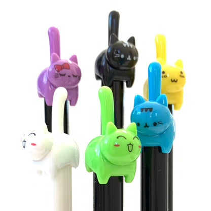 Cat Tail Retractable Gel Pen [NEW]
