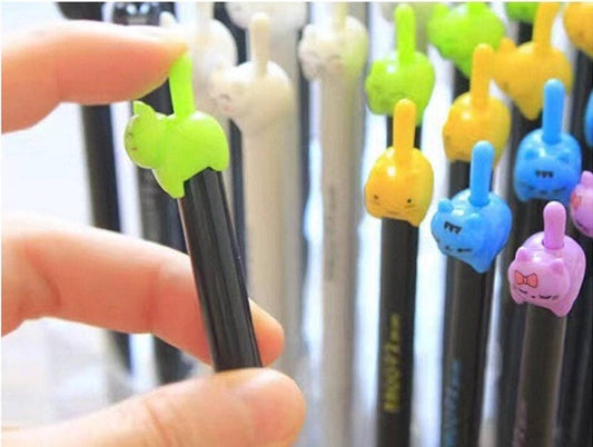 Cat Tail Retractable Gel Pen [NEW]