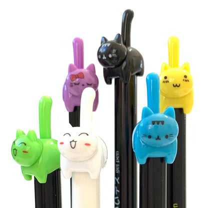 Cat Tail Retractable Gel Pen [NEW]