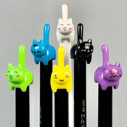 Cat Tail Retractable Gel Pen [NEW]